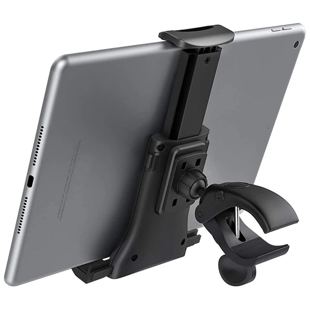 Supporto Tablet e Smartphone per Bici, Tapis Roulant e Manubrio – Universale 4-12 Pollici