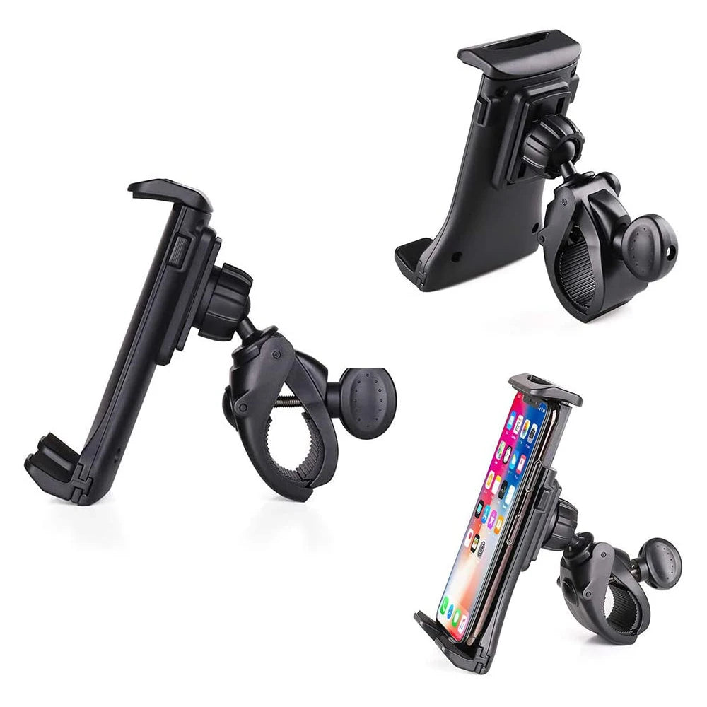Supporto Tablet e Smartphone per Bici, Tapis Roulant e Manubrio – Universale 4-12 Pollici