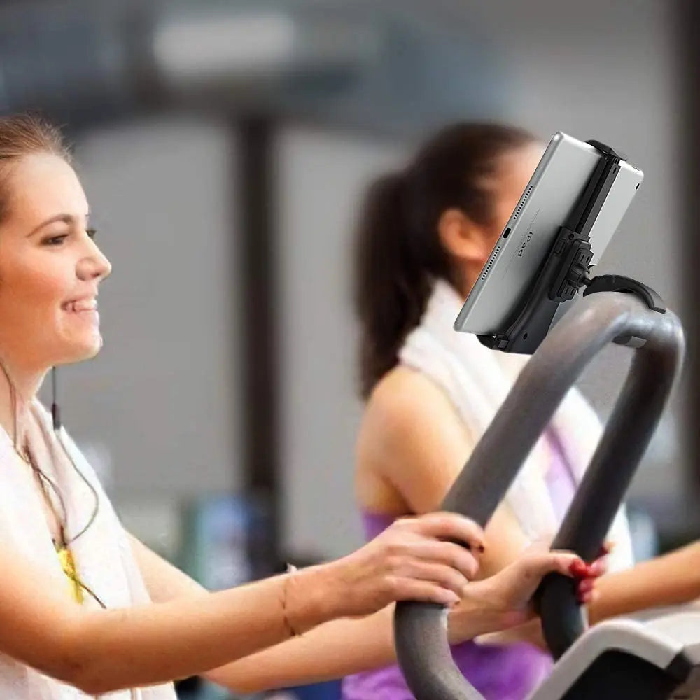 Supporto Tablet e Smartphone per Bici, Tapis Roulant e Manubrio – Universale 4-12 Pollici