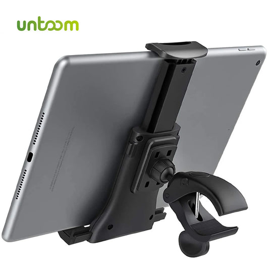 Supporto Tablet e Smartphone per Bici, Tapis Roulant e Manubrio – Universale 4-12 Pollici