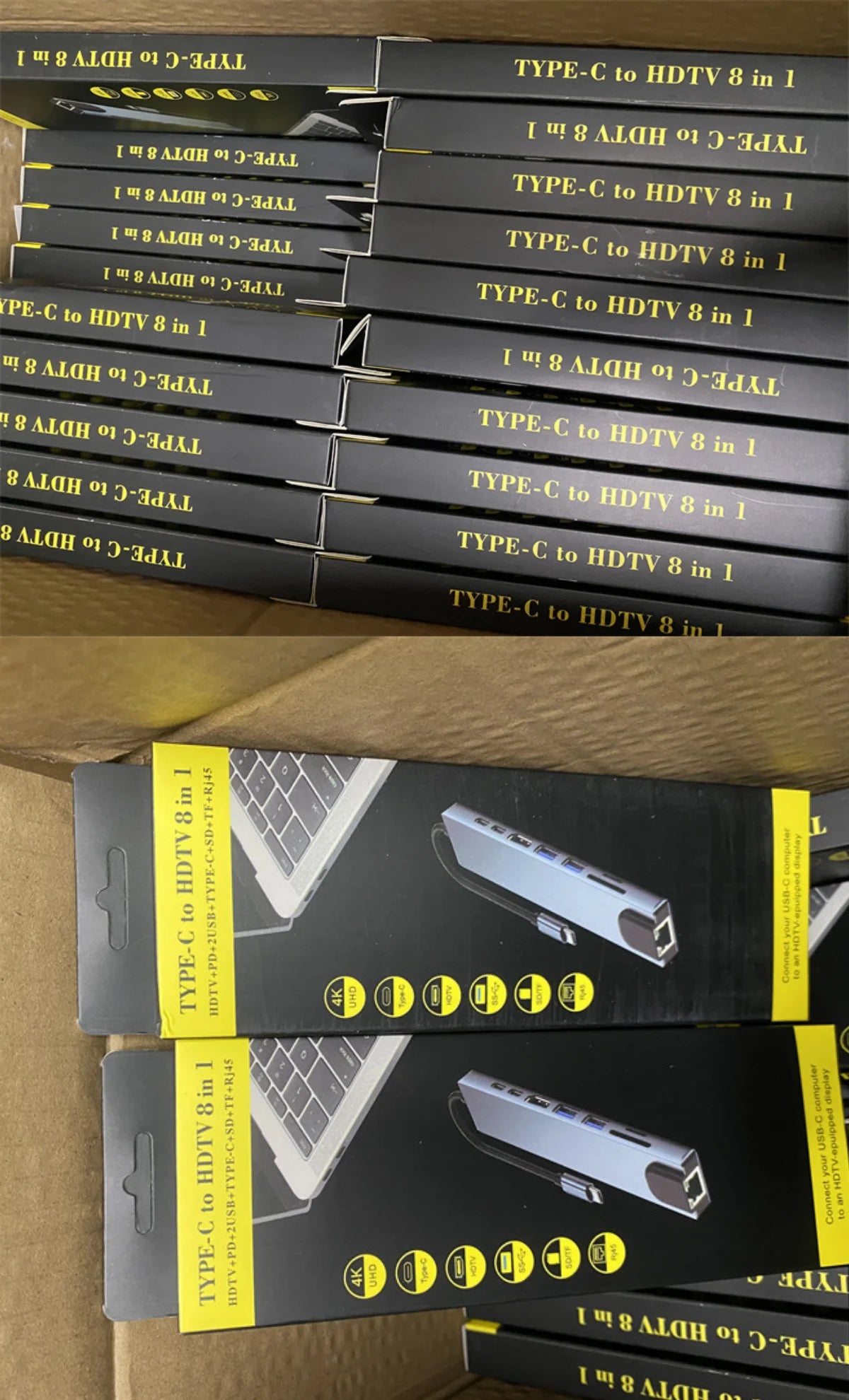 Hub USB-C 8 in 1 – Collega Tutto al Tuo Laptop