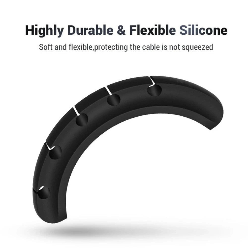 Organizer Cavi in Silicone – Tieni i Cavi in Ordine sulla Scrivania