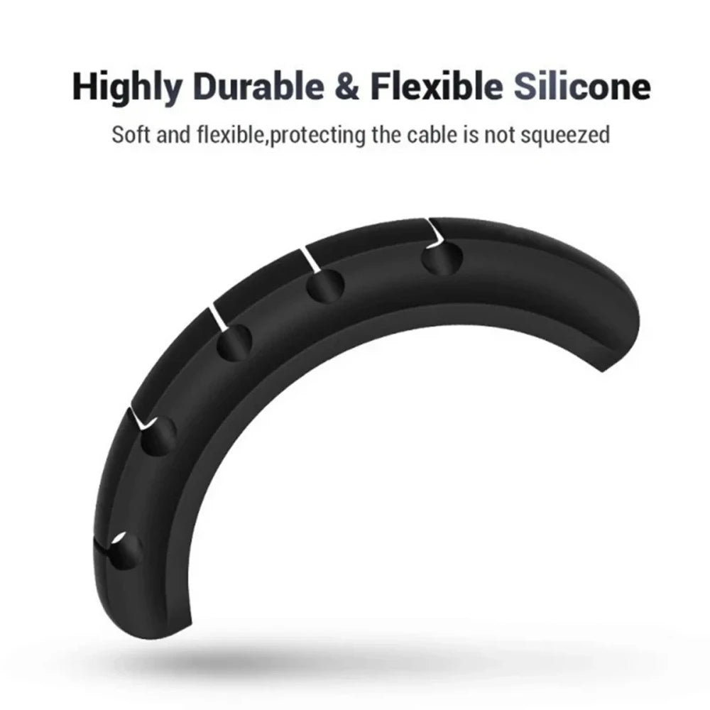 Organizer Cavi in Silicone – Tieni i Cavi in Ordine sulla Scrivania